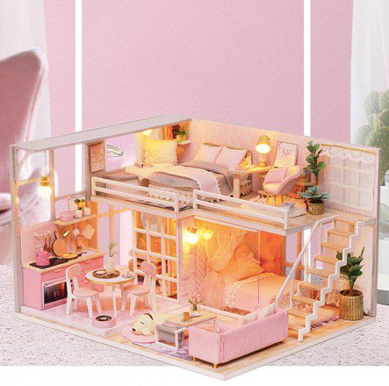 楽天市場】【取寄】子供 おもちゃ 女の子 ドールハウス 組み立てキット