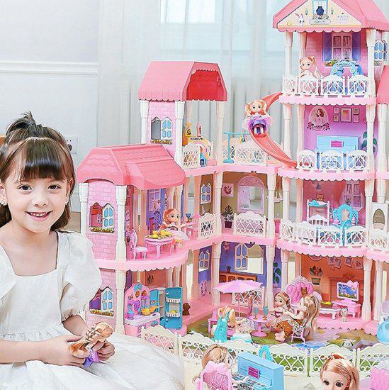 楽天市場】【取寄】子供 おもちゃ 女の子 ドールハウス 組み立て