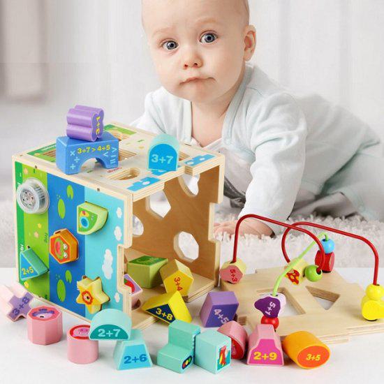 【取寄】知育玩具 0歳 1歳 2歳 3歳 4歳 5歳 知育おもちゃ 積み木 知育 ブロック 玩具 おもちゃ 赤ちゃん 出産祝い 誕生日 木製 パズル 集中力 一人遊び 木のおもちゃ 知育ボックス 幼児 子供 ベビー 楽しい 型合わせ 発想力 想像力 室内遊び 男の子 女の子 指遊び 贈り物