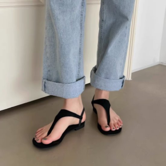 【取寄】トングサンダル レディース 靴 シューズ ローヒールサンダル バックストラップ 履きやすい 歩きやすい 疲れにくい シンプル 無地 カジュアル お出かけ おしゃれ ブラック ブラウン 黒 茶 夏