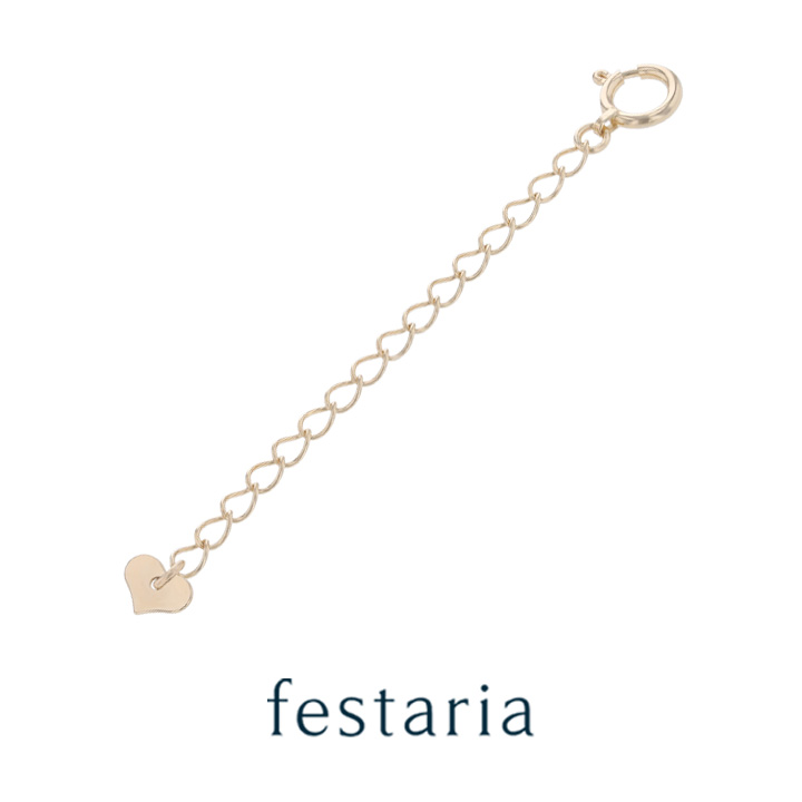 【最大7,000円OFF】4/14(火)20:00～4/17(金)9:59【 festaria bijou SOPHIA 】 アジャスター K18 YG イエローゴールド 18金 5cm【長さ調整】