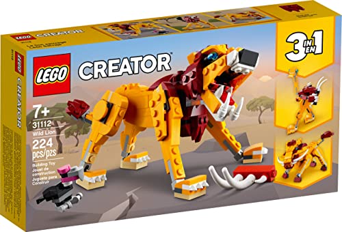 レゴ(LEGO) 創造者 ワイルドライオン 31112 手あそび 立ちはだかる 差し上げ物 毛の荒物 どうぶつ 御坊っちゃん うしろ帯 7歳以上