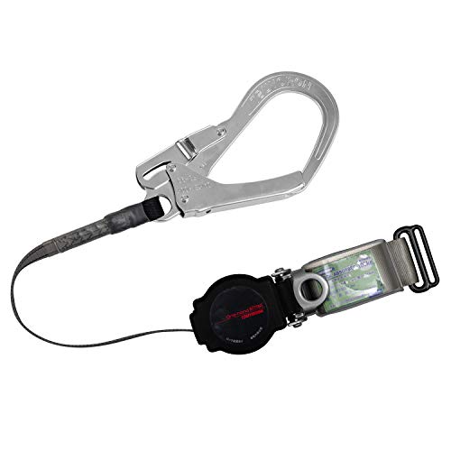 [藤井電工] 新規格 胴ベルト用ランヤード ワンハンドリトラ 巻取式 ロック機構付き TBL-AR-ORN-599 日本製 墜落制止用器具 胴ベ｜フェスタール