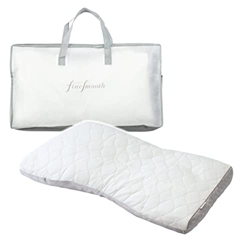 nishikawa 【 西川 】ファインスムーズ 枕 高さ ふつう ミニ備長炭パイプ&ひのき Quilt360(特許)でスムーズな寝返りをサポー