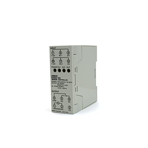 オムロン(OMRON) センサコントローラ 2インプット1最終生産物単役立つこと手合い ワット数AC100-240V 中継ぎ最終生産物 タイマ役立つことなし (公式的生産品型番:S3