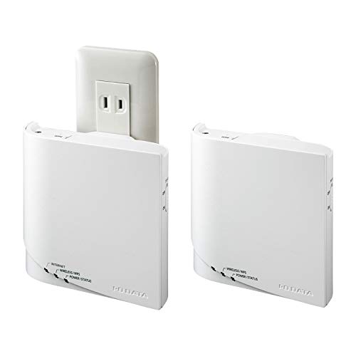 アイ・オー・データ WiFi 無線LAN ルーター 11ac Wi-Fi 867+400Mbps 子機1台 コンセント直付け IPv6 3階建/|フェスタール