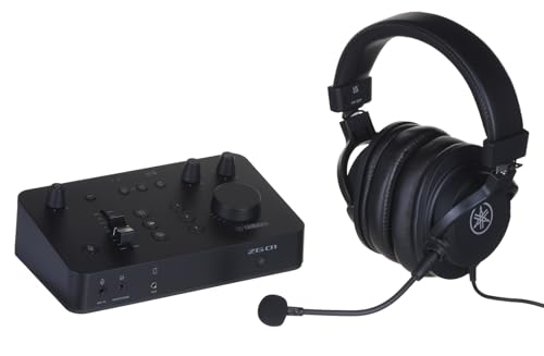 ヤマハ YAMAHA ゲーム/配信用オーディオミキサー&スタジオ品質ヘッドセット ZG01 PACK