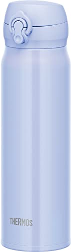 サーモス 水筒 真空断熱ケータイマグ 600ml パールブルー 飲み口外せてお手入れ簡単 軽量タイプ ワンタッチオープン ステンレス ボトル 保