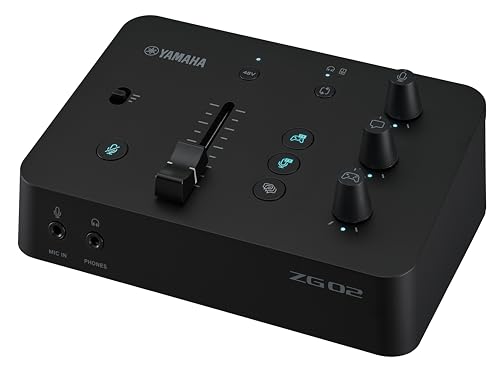 ヤマハ YAMAHA ゲーム/配信用オーディオミキサー ゲームストリーミングミキサー ZG02