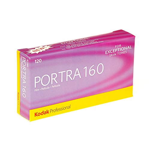 Kodak カラーネガティブフィルム プロフェッショナル用 ポートラ160 120 5本パック 1808674