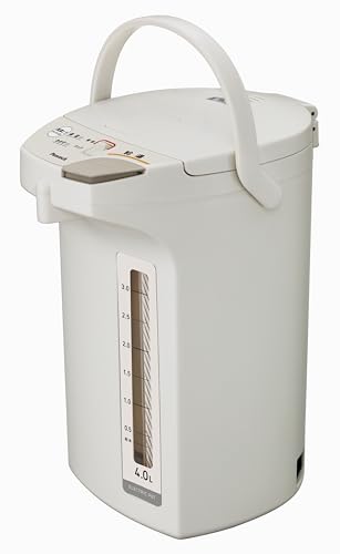 ピーコック魔法瓶 電気ポット 4L 省エネ 節約 湯沸かし ポット 大型 保温ポット 再沸騰 カルキとばし機能付き 大容量 湯沸かしポット ライ