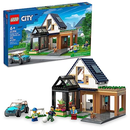 LEGO シティ 身寄り棲み家 明かり乗用車 60398 精神的な統合遊び道具仕掛ける 御厨子所2臥榻お部屋 植木室 ソーラーダイアログボックス ミニ図形