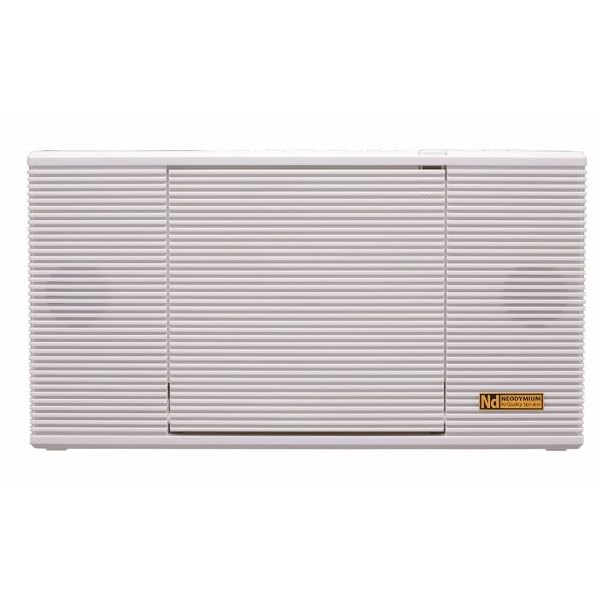 TOSHIBA(東芝) CDラジオ TY-AN2(W) Bluetooth 送信機能搭載 語学学習 レジューム機能 密閉型 ネオジウムスピーカー