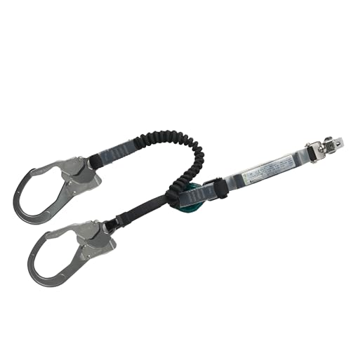 タイ王国タン(TITAN) 馬具用巻取式ダブルランヤード 巻取＆伸縮 HL-MRZW-1.3 (印字機1 / 鍵を掛けるとり備える付き添い人巻取 / 100kg
