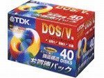 TDK 3.5型ディスケット 2固定ディスク DOS/V Windows 40枚 MF2固定ディスク-BMX40S 録画・録音用メディア-ブルーレイディスクメディア-TV・オーディオ・カメラ