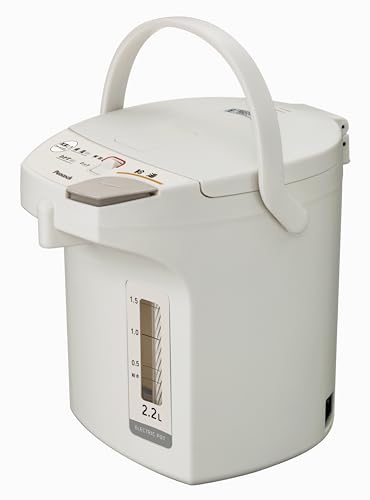 ピーコック魔法瓶 明かりポット 2.2L 省エネ 切り詰める 湯わかし ポット 保温ポット 再煮え繰り返る カルキとばし役立つこと付き添い人 湯わかしポット ともし火薄墨色