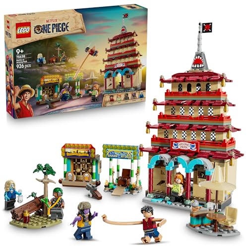 レゴ(LEGO) ワンピース アーロンパークの戦い ルフィ ウソップ ナミ アーロン チュウ 五重塔 手配書 おもちゃ 玩具 誕生日 プレゼント