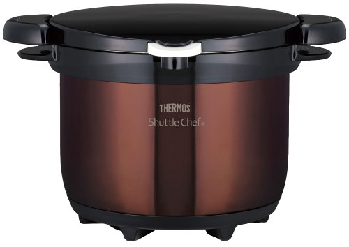 THERMOS 無意味さ保温膳立て器 シャトル料理人 3.0L 読みやすい赤銅色 KBG-3000 CBW