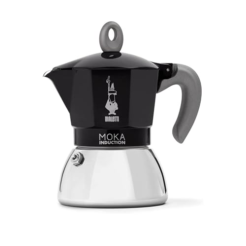 Bialetti (ビアレッティ) モカ 感応作用 赤いこと 6優勝杯用 IH相応う \u0026 直火式 (珈琲製造会社 エスプレッソ製造会社 マ