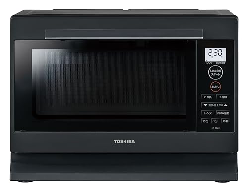TOSHIBA(東芝) 陰電子領域 23L ER-XS23(K) 黒いこと 滑っこい速見表 ワンタッチあたため 高正確性赤外線検出器 飾り気の無い取り締まり