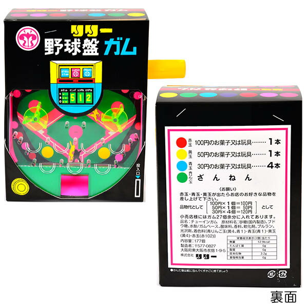 楽天市場 リリー 玉出しガム 横押しタイプ 150入 ふうせんガム 風船ガム フウセンガム 野球盤 スロットマシーン リーグリーグ パチンコ 青リンゴ 青りんご コーラ ソーダ 子供会 景品 お祭り 縁日 お菓子 問屋 フーセンガム 駄菓子 19l05 フェスティバルプラザ