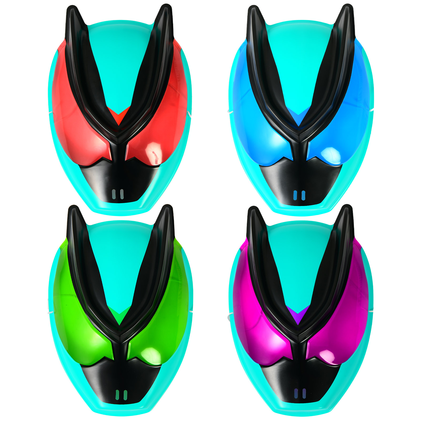 お面（台座がセットです） お面 仮面ライダーゼッツ パラダイムワンダー 6枚セット