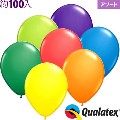 楽天市場】約100入 5インチ(約13cm) ラウンド スタンダードアソート