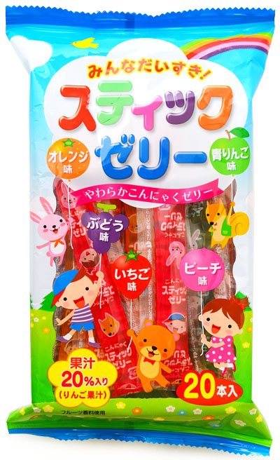 楽天市場 みんなだいすきスティックゼリー 入 15 0514 子供会 景品 お祭り 縁日 駄菓子 問屋 フェスティバルプラザ