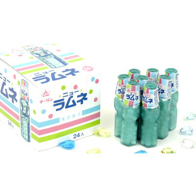 ニューラムネ　24個装入{駄菓子}　{大量　問屋}　販促　幼稚園　お菓子　子供会　くじ引き　縁日　景品　お祭り　保育園　配布　夏祭り　[21K25]