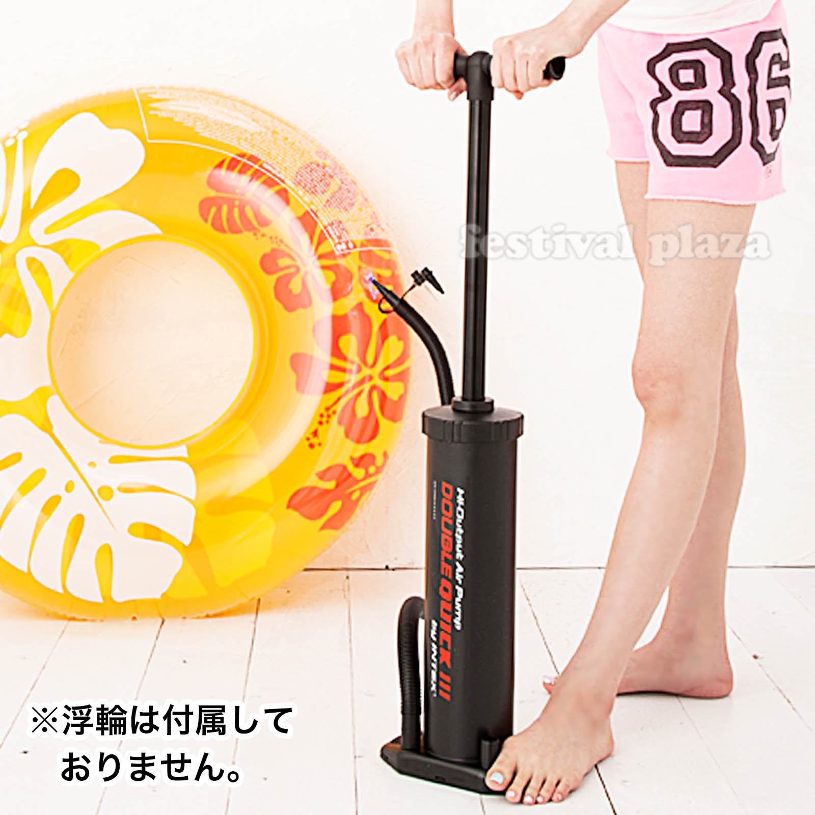 楽天市場】ポンプ 空気入れ ハイアウトプット ダブルクイックIII