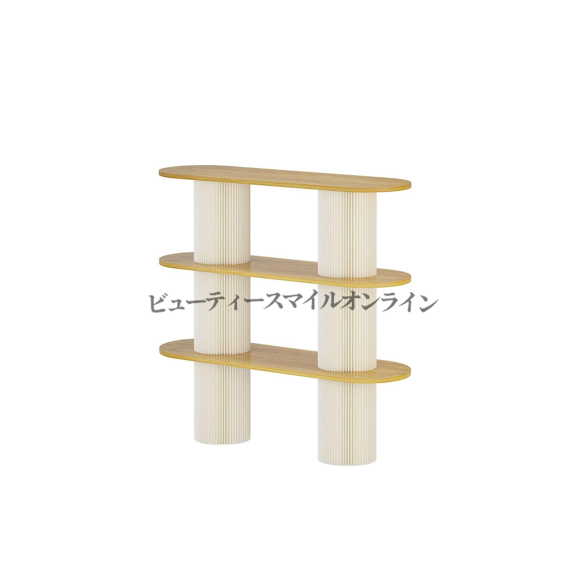 長展示台 折りたたみラック リビング収納 紙製ディスプレイスタンド 伸縮式オープンラック 間仕切り ついたて 組み立て不要 折りたたみ式テーブル 陳列棚 陳列台 収納テーブル 折りたたみ棚 収納ラック|FFCHEER店