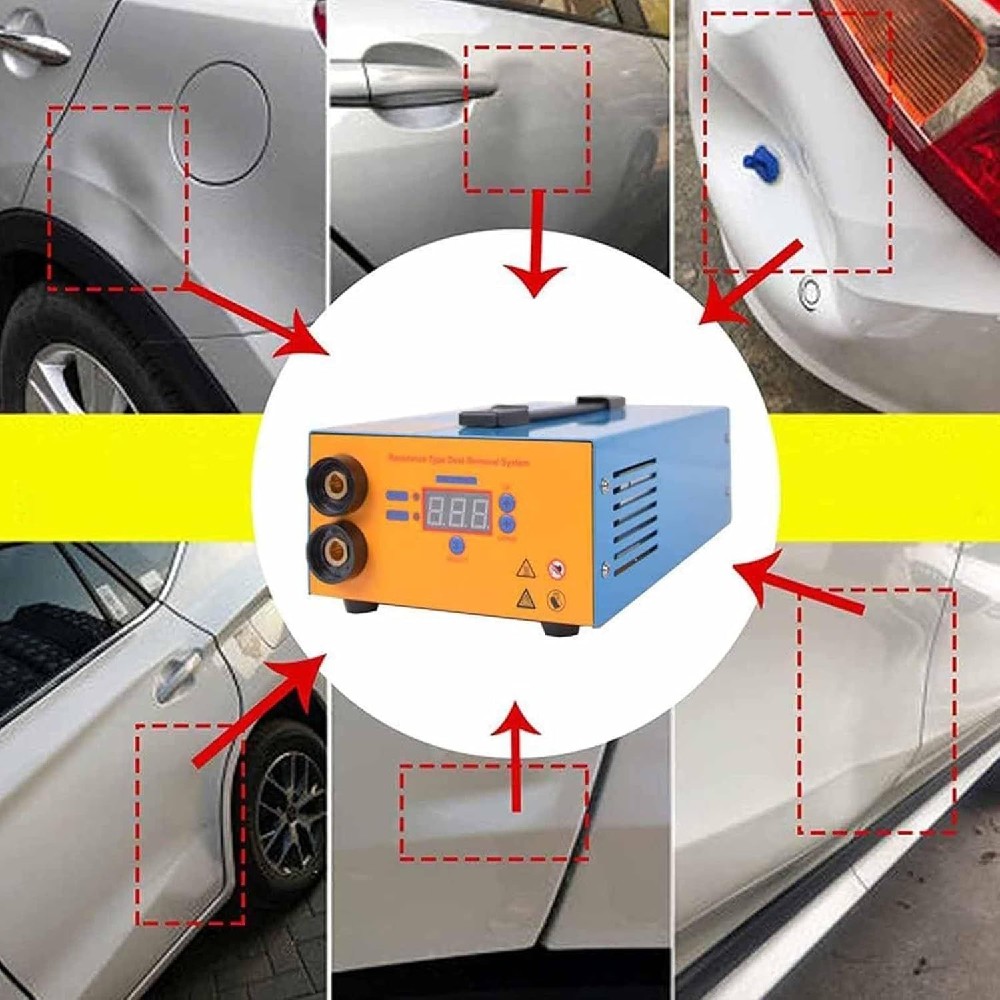 車のへこみ直しツール 1380W PDR 無痛マシン 誘導ヒーター 自動デントプーラー ボディ修理金属修理キット 自動車ひょう損傷対策 へこみ除去器具｜FFCHEER店 38,335円