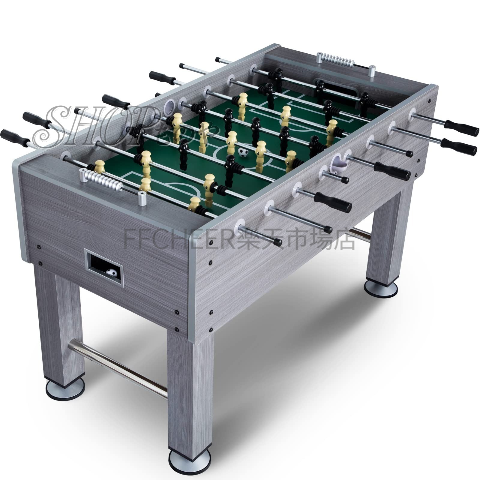 55インチ サッカーボールテーブルとボールセット 大人用 子供用 サッカーゲームテーブル サッカーアーケード レッグレベラー&頑丈な脚付き 屋内ゲームルーム用|FFCHEER店