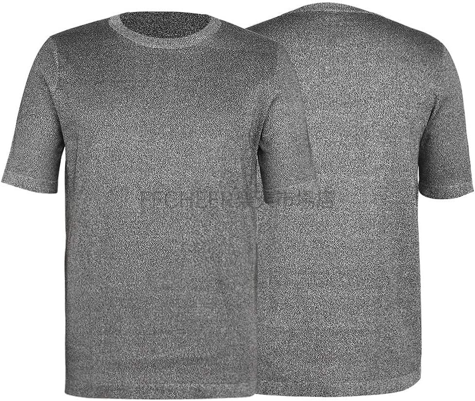 【店舗の人気商品!】保護服 保 防刃Tシャツ 保護Tシャツ 刃物から身を守る 屋外作業、ナイフ作り、ガラスの切断と加工、精密研磨、精肉部門、厨房業務に適しています|FFCHEER店