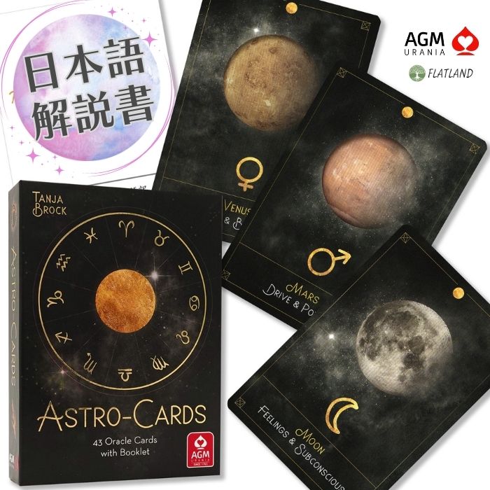 【日本語解説書付き】アストロ カード Astro Cards オラクルカード 正規品 占星術