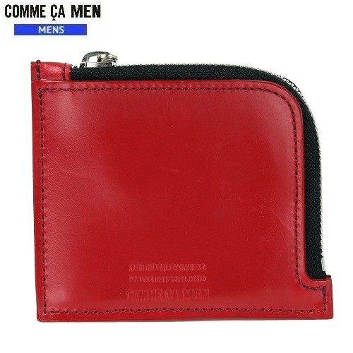 SALE56%OFF COMME CA MEN コムサメン 日本製 本革 ブライドルレザー 小銭入れ コインケース 赤 22/8/3 180822【送料無料】 23.10sage
