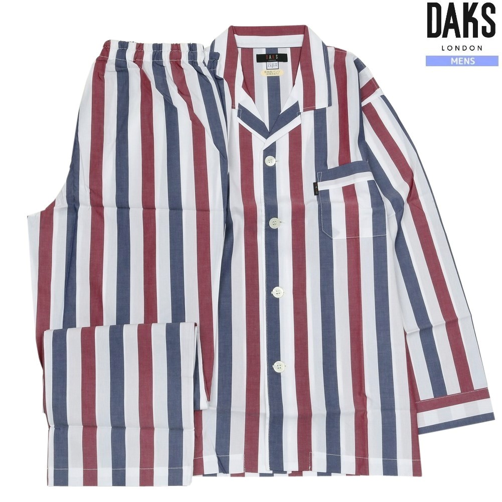 未使用 ダックス DAKS パジャマ Mサイズ ダブルジャガード起毛/無地パジャマ｜DAKS（ダックス）公式