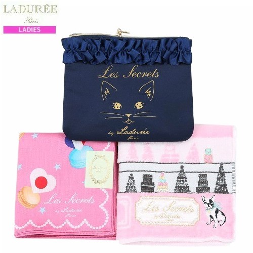 ラデュレ 小物入れ ピンク Yahoo!オークション -「ladureeラデュレ