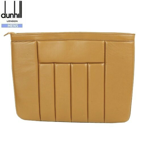 ダンヒル クラッチバッグ dunhill 81%OFF メンズ ブランド ギフト プレゼント イタリア製 軽量 本革 コンコース ジップ セカンドバッグ キャメル 2107BA 27,720円