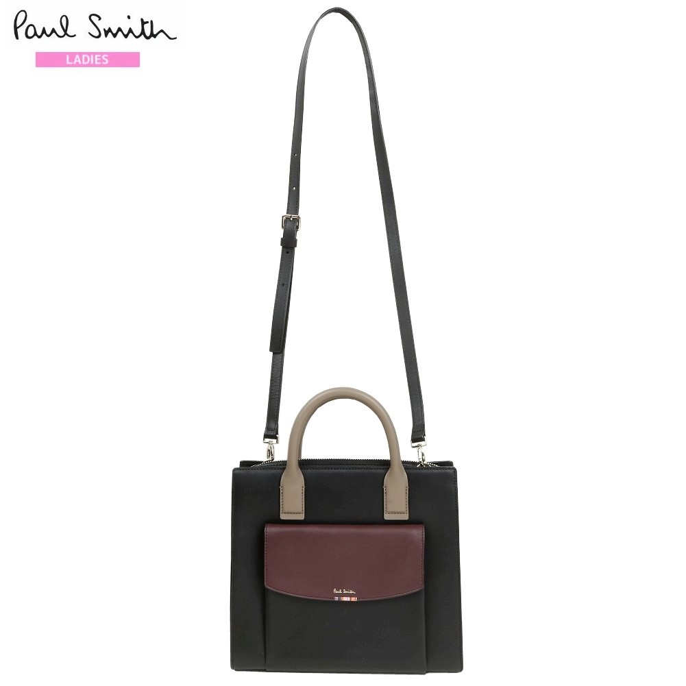 楽天市場】ポールスミス Paul Smith カラーブロック ハンドバッグ