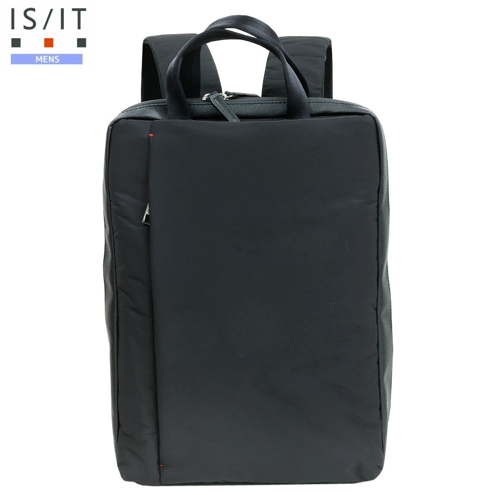 イズイット ビジネスリュック IS/IT 40%OFF メンズ ブランド 軽量 ブレッド PC15.6インチ対応収納 B4 黒 25/2/2 060225