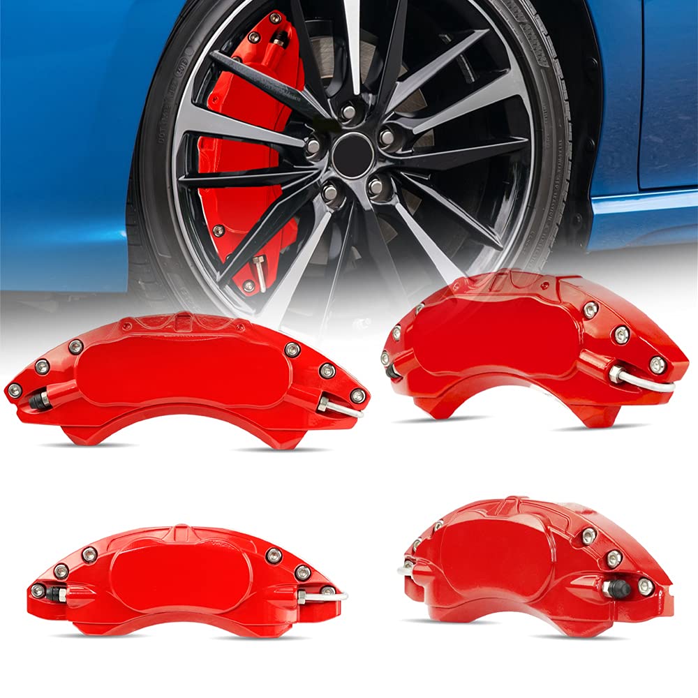 カムリ 70系 10代目 キャリパーカバー アルミ製 ブレーキキャリパーカバー フロント&リア車輪に対応 ４点セット 耐熱性 トヨタ カムリ アクセサリー 専用設計｜えふえふショップ