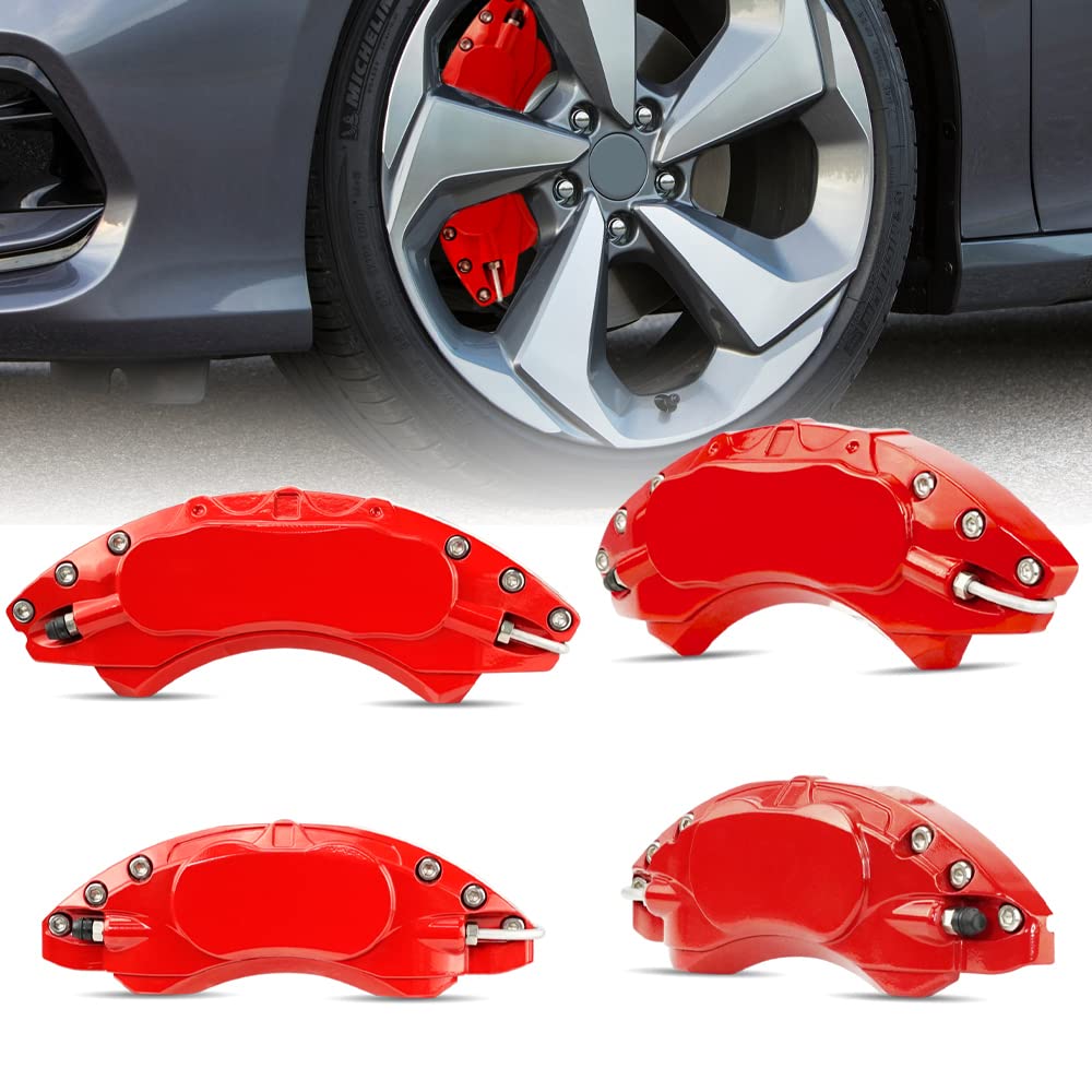 ホンダ アコード 10代目 CV3型 cover 2018 2019 2020 2021 キャリパーカバー アルミ製 ブレーキキャリパーカバー フロント&リア車輪に対応 ４点セット 耐熱性 車種専用設計 19,125円