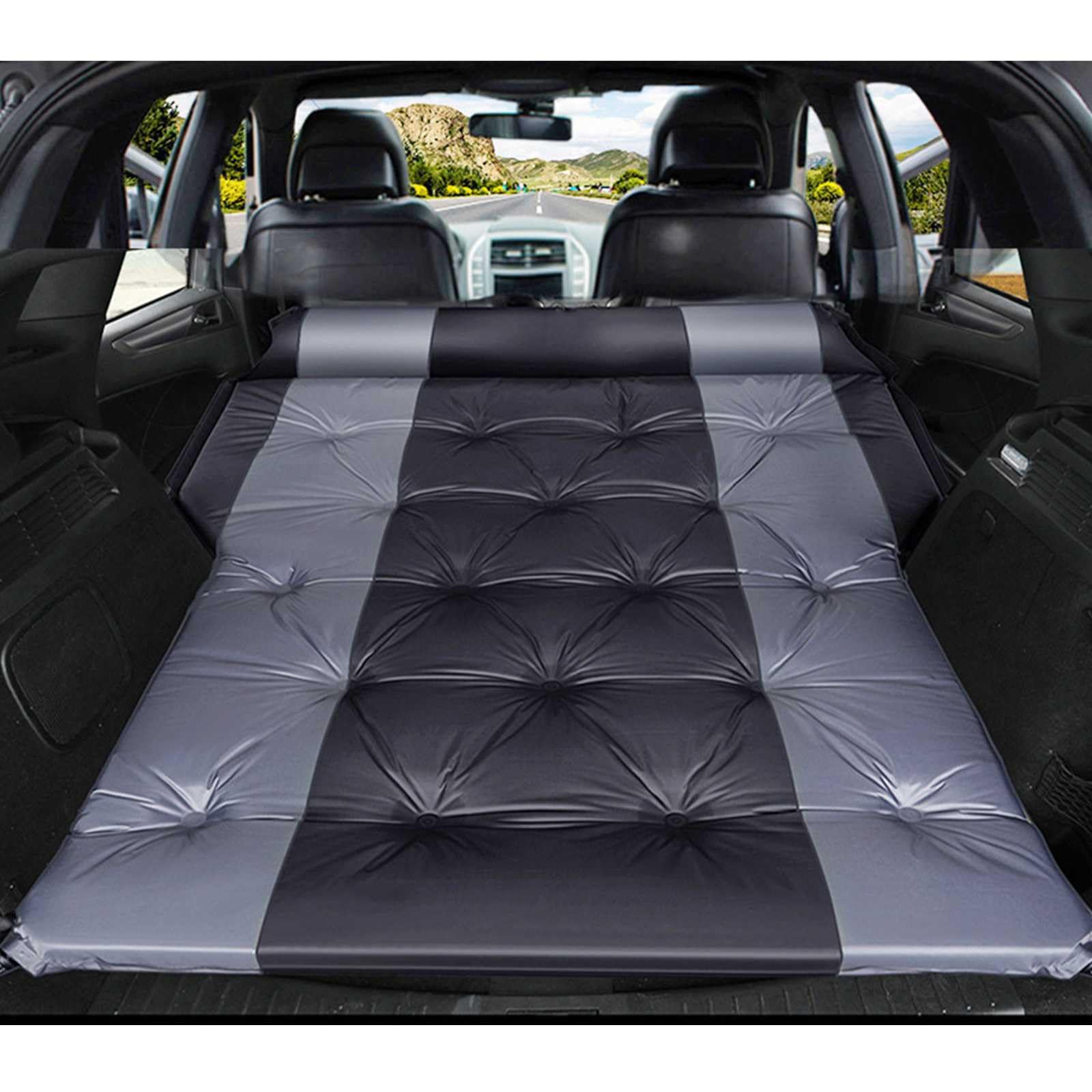 車中泊 マット フォレスターSK5/SK9/SKE型 車内ベッド アウトドア キャンプ マット 車中泊トランクマット車中泊 ベッド 折りたたみ式 マットレス 車載 ベッドキット 収納袋付き車