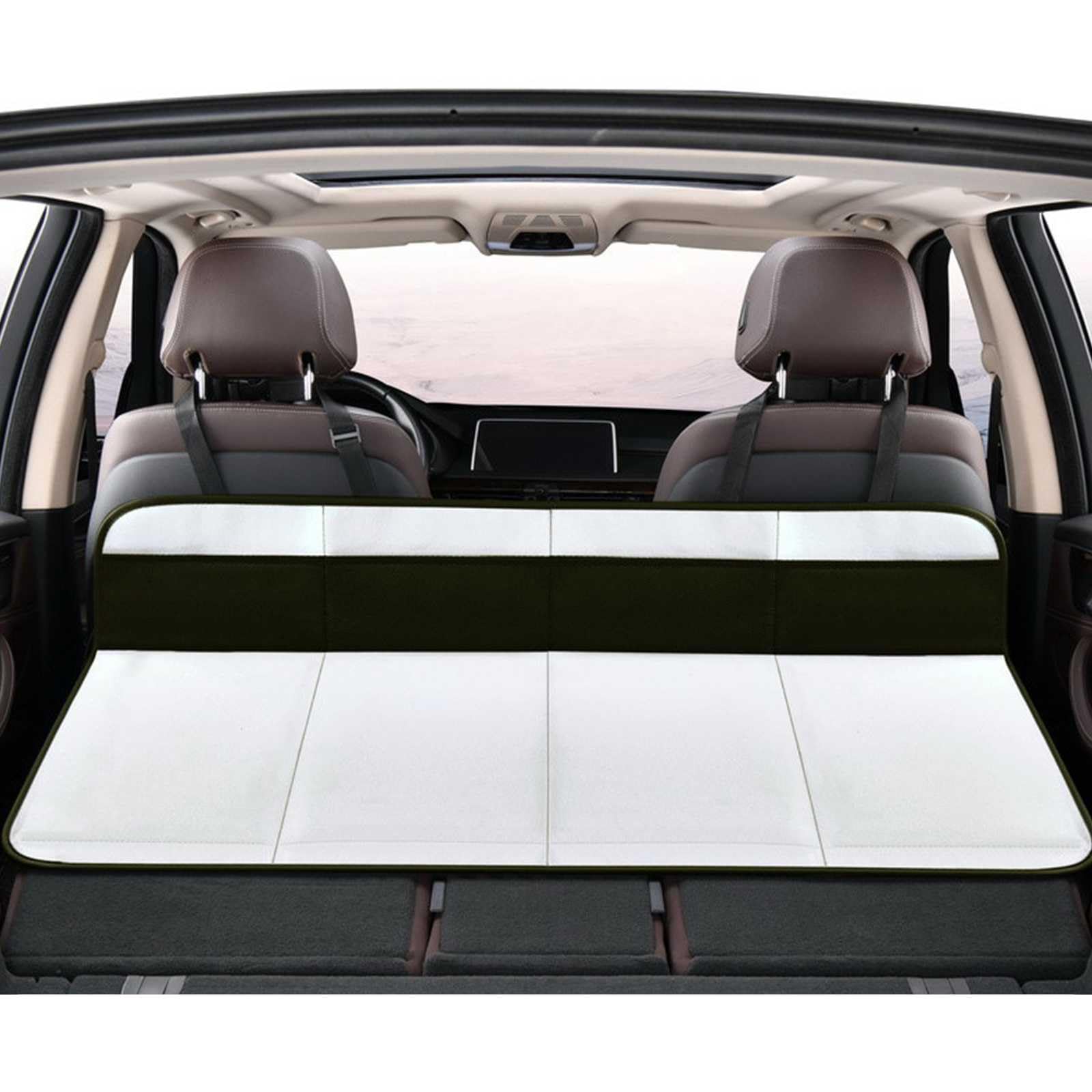 新型 シエンタ170系に適用 車中泊 マット 車内ベッド 後部座席エクステンダー アウトドア キャンプ マット 折りたたみ式 後部座席エクステンダー 車載 ベッドキット 収納袋付き車 ベッド カー用品 コンパクト収納 車 グッズ オフロー