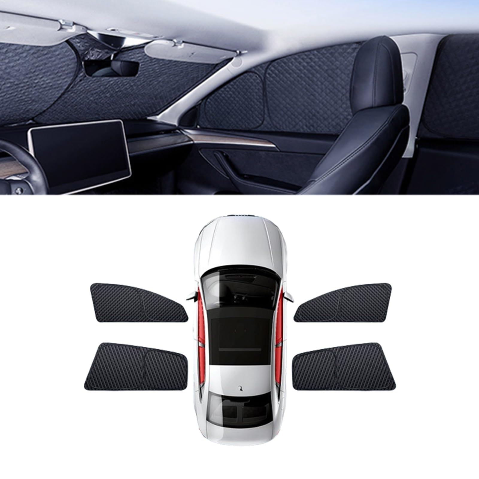 車用 サンシェード BMW 2シリーズ アクティブツアラー F45 サンシェード 断熱 遮光シェード プライバシー保護 暑さ対策車用 車窓日よけ 車中泊 仮眠 マルチサンシェード アウトドア 露天駐車 日除け 簡単着脱 取付簡単 (Color : 前後4枚)｜えふえふショップ