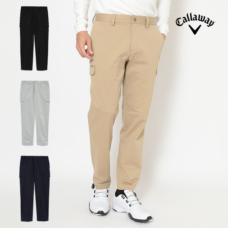 【FG】【30%OFF・SALE・セール】2025年 秋 冬 Callaway GOLF キャロウェイ ゴルフウェア C25226103 8WAYストレッチトリコットパンツ [全方向に伸びる素材 ウエストに伸縮性]（メンズ）