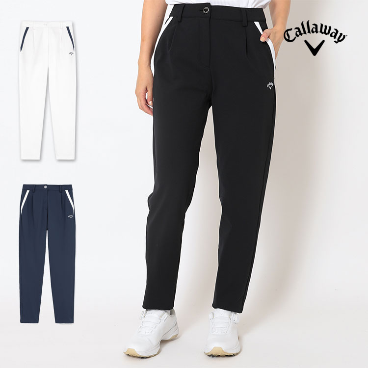【FG】2026年 春 夏 新作 Callaway GOLF キャロウェイ ゴルフウェア C26126201 8WAY ストレッチ 撥水 ニット ツイル パンツ [全方向に伸びる素材 撥水性]（レディース） 8,059円