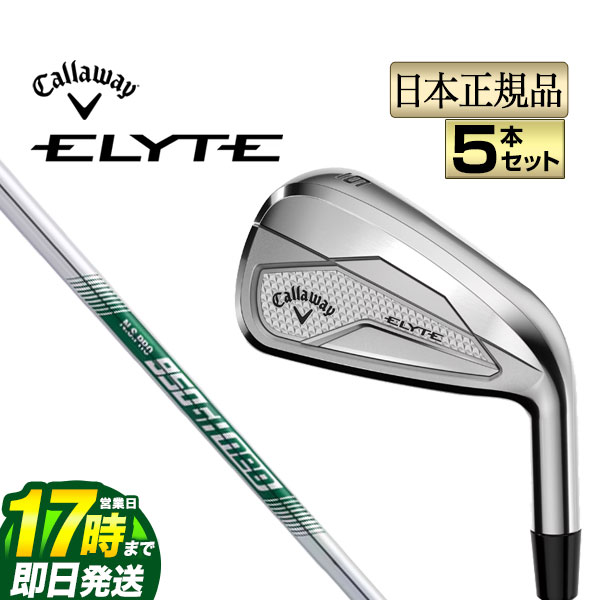 【FG】【日本置き目品】 2025年青写真 Callaway キャロウェイ ゴルフ ELYTE エリート アイアン 5本仕掛ける（＃6-9,PW） N.S.PRO 950GH neo NS労働者階級 ネオ スチール写真