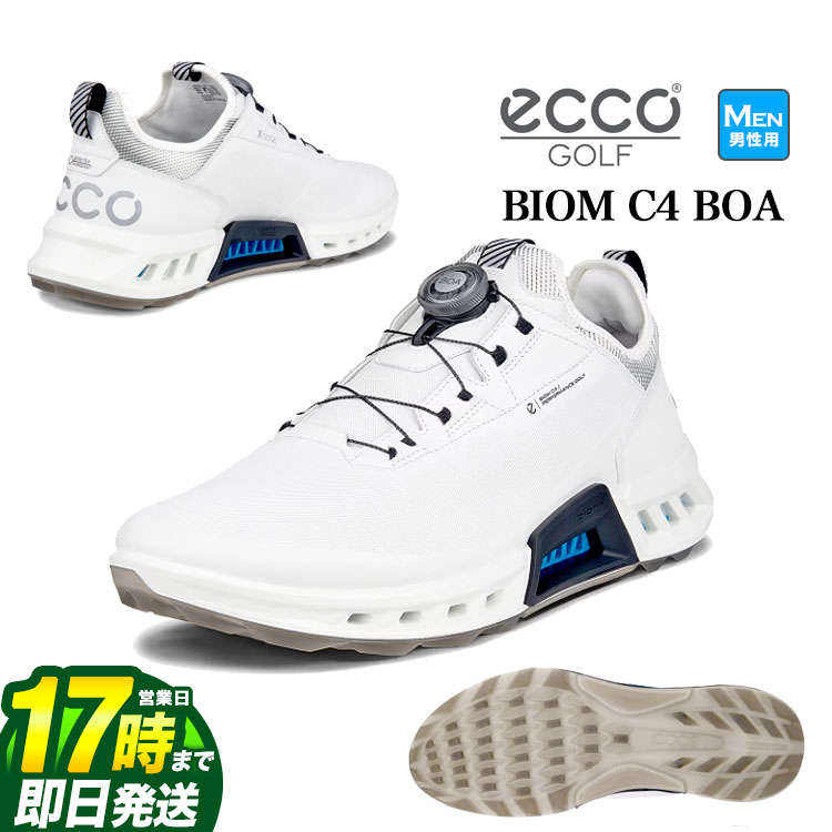 値下げ！ECCO BIOM C4 BOA メンズ ゴルフシューズ ECCO Golf BIOM C4 BOA Men メンズ レザーGore-Texゴルフ